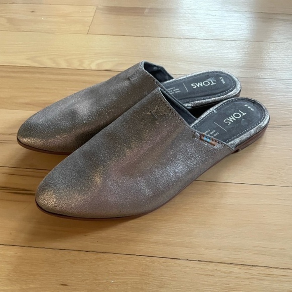 Nwot Toms Slide Ons Size 6.5